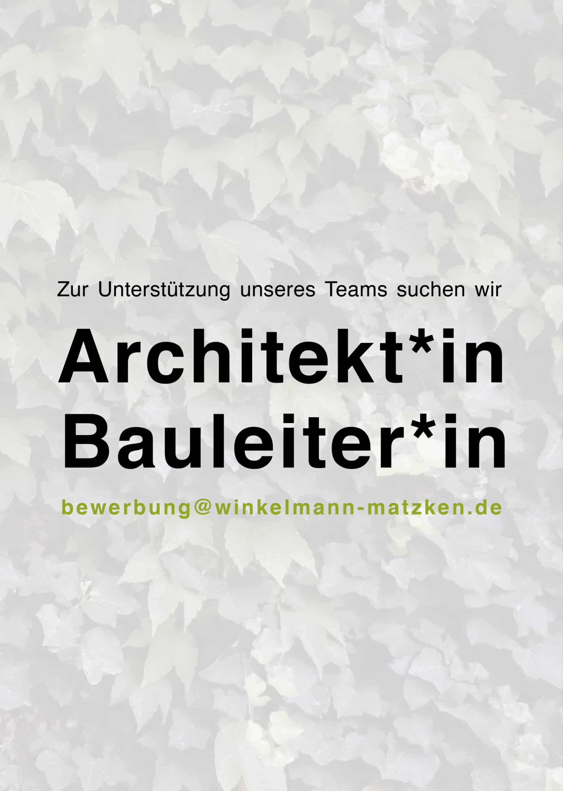 Mitarbeiter gesucht